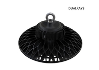 DUALRAYS Industrial High Bay LED Lighting Fixtures dengan Sensor Gerak Darurat dan Kontrol Zigbee DALI