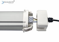 Aluminium Alloy 5Ft LED Tri Proof Light 50W 1-10V Peredupan DALI 50/60Hz Dengan Sensor PIR