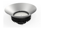 Lampu Teluk Tinggi LED UFO Tahan Lama 150W AC100V - Penutup PC Putih 270V Peredupan 1-10V