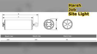 Lampu Kerja LED 15W yang Tangguh untuk Pekerjaan Berat
