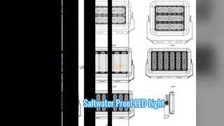 Lampu LED Laut 200W Tahan Korosi