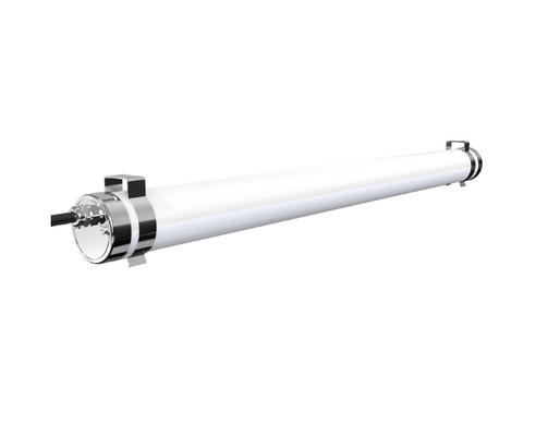 50W D6 Triproof LED Tube Light Kelas Tinggi Untuk Penerangan Gudang Penerangan Pertanian