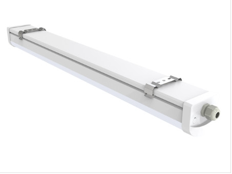 20W Triproof LED Tube Light 5ft White PC Cover Indoor Lighting Untuk Proyek Anda