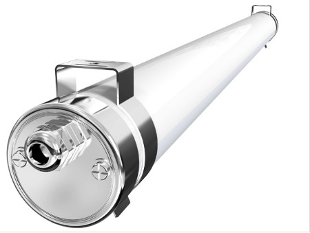 50W D6 Triproof LED Tube Light Kelas Tinggi Untuk Penerangan Gudang Penerangan Pertanian
