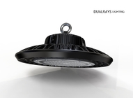 UFO LED High Bay Light 150W 160LPW IP66 Die Casting Aluminium Shell Untuk Penggantian Lampu Tradisional