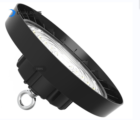 Perlengkapan Lampu LED UFO Industri100W 150W 200W 110 Derajat Sudut Sinar Pencahayaan Teluk Tinggi