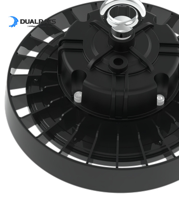 Perlengkapan Lampu LED UFO Industri100W 150W 200W 110 Derajat Sudut Sinar Pencahayaan Teluk Tinggi