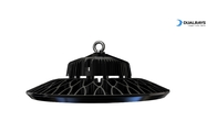 Dimmable UFO LED High Bay Light Industri 100W 150W 200W 240W Dengan Sensor Gerak Untuk Bengkel