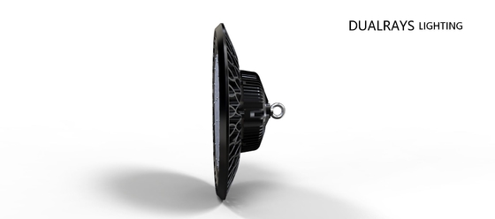 240W UFO High Bay Light Bell 140LPW DALI PIR Peredupan Meanwell LUXEON PC Toughen Glass