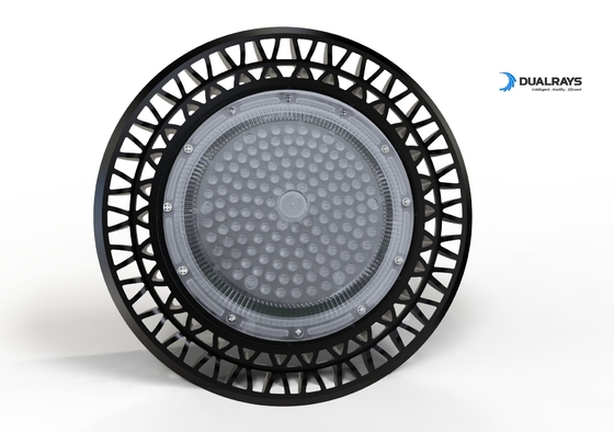 100W CE ROHS CB ASS SMD3030 Tahan Air IK08 Dengan Garansi 5 Tahun UFO High Bay Light