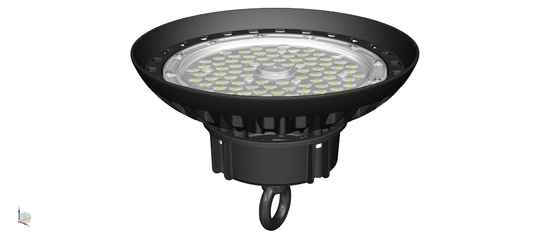 Dualrays LED UFO high bay light dengan keampuhan bercahaya 140LPW kualitas terbaik