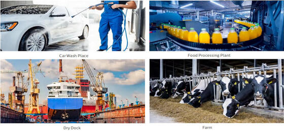 Lampu Tubular LED 1.2m 40W IP69K IK10 TB7 Anto-UV Amonia Untuk Peternakan dengan Tautan Tembus 3 atau 5 Kabel