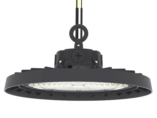 HB3H DIP Switchable Power dan 3CCT UFO LED High Bay Light 100W 150LPW dengan fungsi darurat opsional