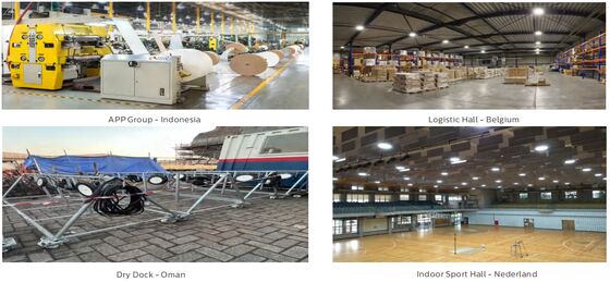 Flicker Free Driver LED Tri Proof Light AL PC Housing Bus Station Warehouse