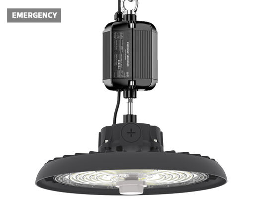 Lampu High Bay LED UFO HB3 dengan Sakelar DIP dan 3CCT 150W 192LPW dengan Darurat 20W/30W@3JAM