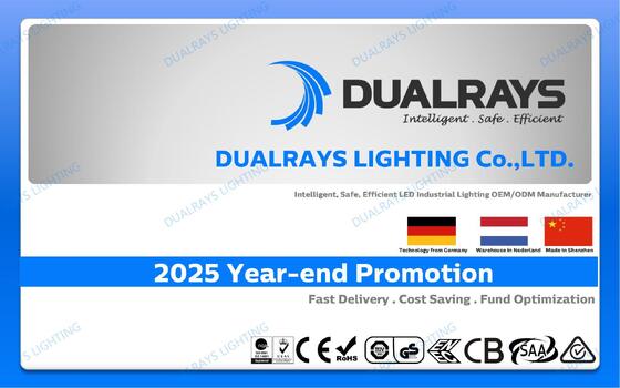 DUALRAYS Eropa Menyediakan Pengiriman Lampu Triproof LED Langsung dari Belanda dalam 3 Hari Kerja dan Nikmati Layanan Purna Jual, Pemeliharaan, dan Perbaikan Lokal