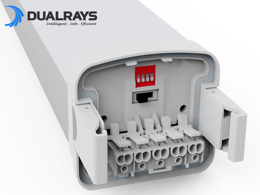Dualrays D5 Series 3ft 40W 160LmW Efisiensi Tinggi LED Tri Proof Light untuk Lokakarya dan Gudang