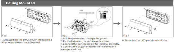 Lampu Teras LED Kepala Massal 8W dengan 3CCT dan Power Switchable