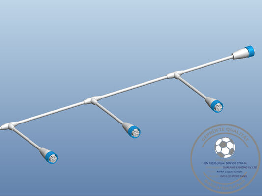 Stadion Olahraga Lampu Olahraga LED 600W SMD5050 Dengan Driver HLG