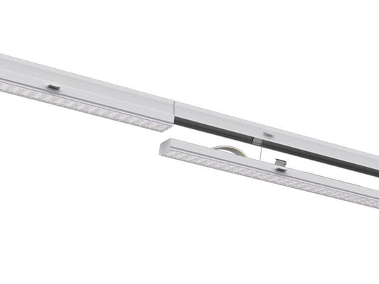 Modul retrofit linier DIP Switchable 75W Click-fast dikembangkan untuk menggantikan perlengkapan lampu neon T5/T8 yang ada pada sistem kereta api