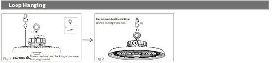 HB3 DIP Switchable Power dan Lampu Highbay LED UFO 3CCT dengan 150LPW 170LPW 190LPW Pengiriman Opsional dari Gudang Eropa dalam 3 Hari Kerja