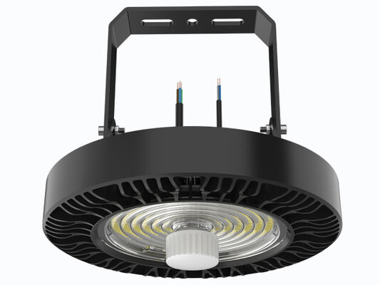 IP65 DUALRAYS LIGHTING HB4H UFO untuk Perlengkapan Lampu LED High Bay 150W &amp; 100W Stock Jerman Pengiriman Cepat untuk Gudang Industri Aluminium Modular