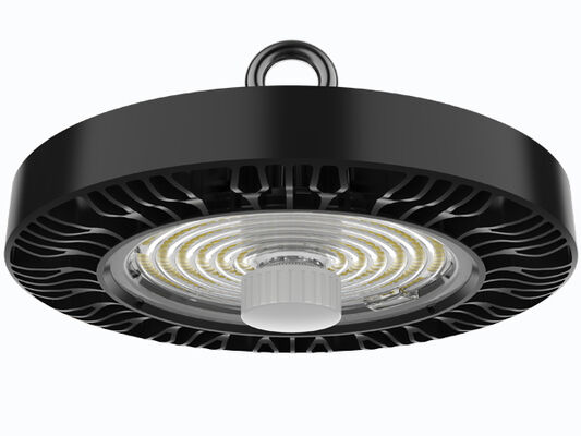 100W 150W 200W 150lm/W DUALRAYS PENCAHAYAAN HB4H UFO LED High Bay Light IP65 IK08 Gudang Lampu Industri dengan Pilihan Sensor