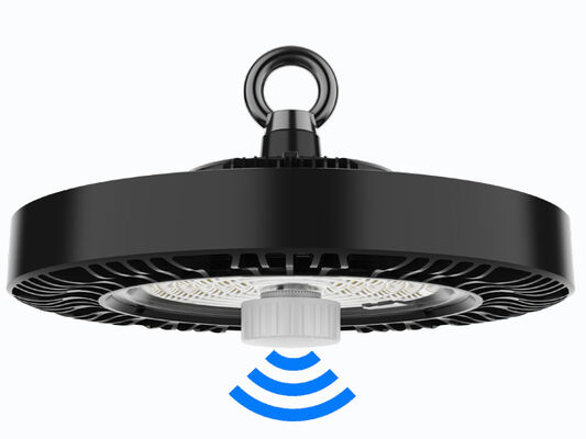 Garansi 5 Tahun 190lm/W DUALRAYS LIGHTING HB4H UFO LED High Bay Light IP65 IK08 Pencahayaan Gudang Industri 100W 120W 150W SMD2835 Lensa PC LED