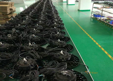 200W IP65 UFO dipimpin cahaya teluk tinggi Efisiensi Tinggi 140LPW 1-10VDC DALI PIR Sensor