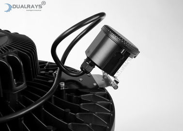 Dualrays 150W UFO LED High Bay Light Fixtures HB5 Workshop  LUMILEDS IP66 Tahan Air 95% Efisiensi