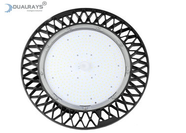 Dualrays 150W UFO LED High Bay Light Fixtures HB5 Workshop  LUMILEDS IP66 Tahan Air 95% Efisiensi