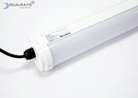 Dualrays D2 Series 50W LED Industrial Tri Proof Light 5ft Microwave Sensor Perumahan Plastik Penuh Untuk Pusat Pameran