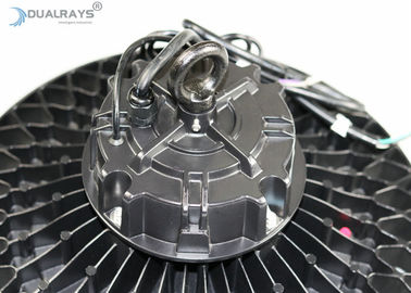 Natural White Led UFO High Bay Light AC100 ~ 240V Bahan Aluminium Die Cast Yang Kuat