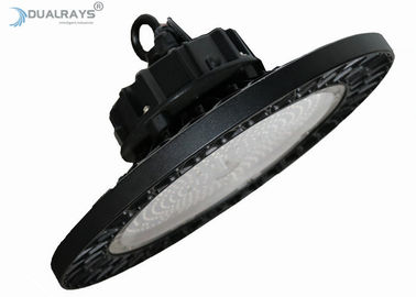 Natural White Led UFO High Bay Light AC100 ~ 240V Bahan Aluminium Die Cast Yang Kuat