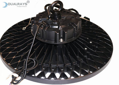 Natural White Led UFO High Bay Light AC100 ~ 240V Bahan Aluminium Die Cast Yang Kuat