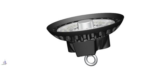 140LPW UFO LED High Bay 150W IP65 Light Dengan Sosen Driver