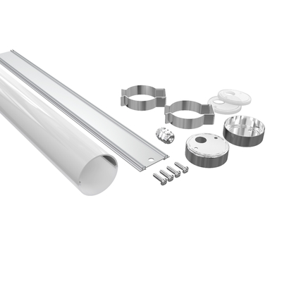 5ft IK10 IP69K Lampu Tabung LED Tahan Air SMD2835 40W 50W