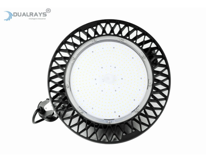 Dualrays 150W UFO LED High Bay Light Untuk Pabrik Gudang Lokakarya