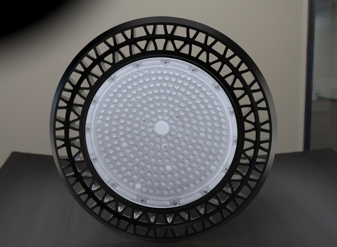 Pabrik 150W LED UFO High Bay Light Low Light Decay 120LPW WF2 Efisiensi Tinggi