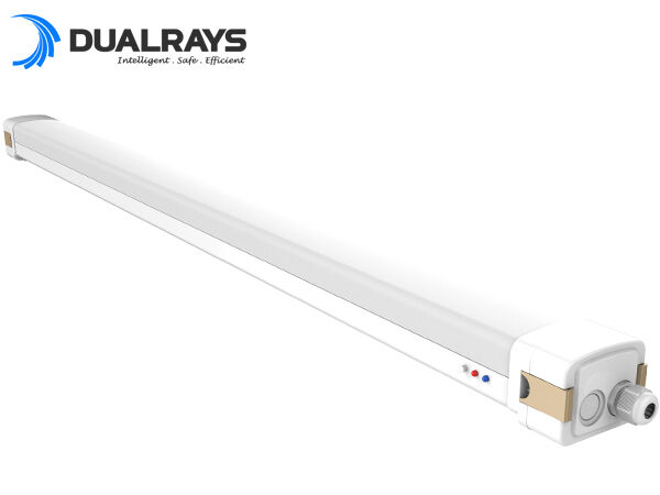Lampu LED Tahan Lembap 4 Kaki 42W dengan 3CCT Switchable dan 160LPW Dilengkapi Desain Kabel Linkable untuk Koneksi Kuat dan Tahan