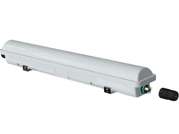 D1 Perlengkapan Lampu LED Anti Lembab 20W - 60W 160LPW Pemasangan lampu tertutup dan tidak dapat diturunkan menurut standar ČSN EN 60598-1 bagian 4 cocok untuk ruang dalam dan luar ruangan
