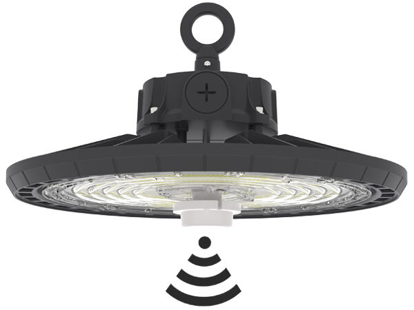 DUALRAYS HB2 DIP Switchable Power dan 3CCT UFO LED Highbay Light 100W 170LPW dengan Loop Gantung dan Pemasangan Braket opsional