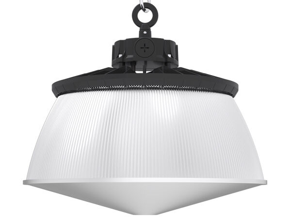 Tipe Ekonomis HB2 DIP Switchable Power dan Lampu Highbay LED UFO 3CCT 100W 170LPW dengan 60° | 90° | Optik 120° Opsional
