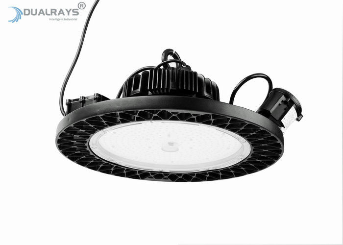 140LM/W 240W UFO LED High Bay Light IP66 PMMA Lens 3030 Chips Garansi 5 Tahun