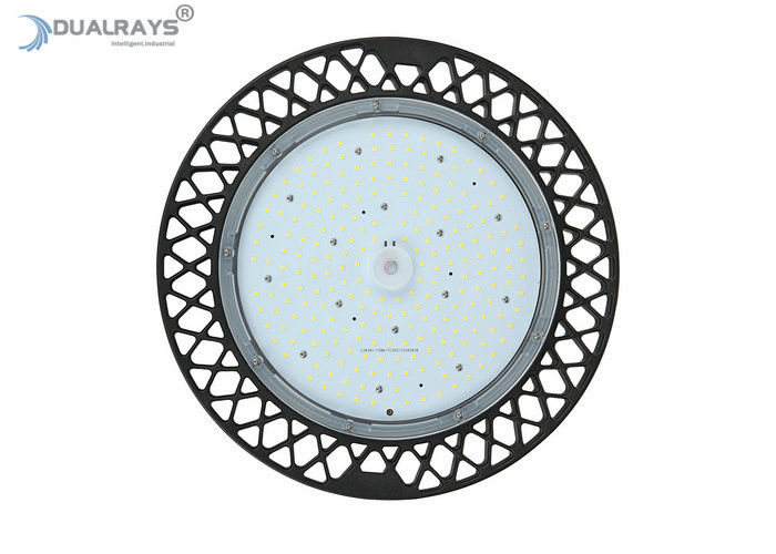150W HB5 IP65 LED UFO High Bay Light CE Cert Pameran dan Aplikasi Showroom