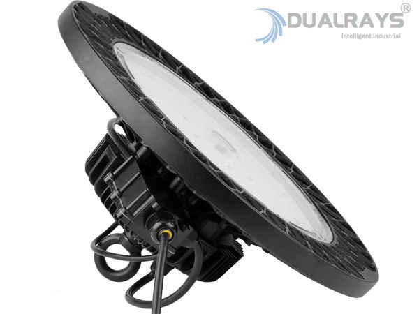 PIR Peredupan Sensor Gerak LED UFO High Bay Light 150W Gudang Pabrik Standar Eropa