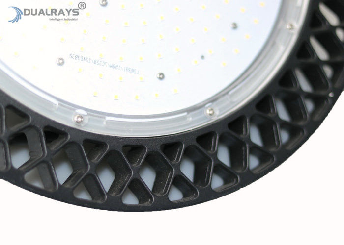 100W CE ROHS CB ASS SMD3030 Tahan Air IK08 Dengan Garansi 5 Tahun UFO High Bay Light