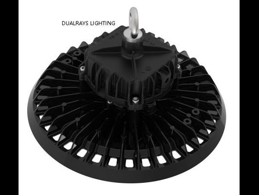 Darurat LED UFO High Bay Light Bell Light 140LPW 200W Untuk Pabrik Supermarket