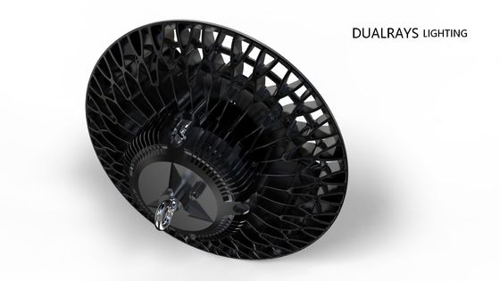 240 Watt IP65 LED UFO High Bay Light 140LPW Efisiensi Tinggi Dengan Fungsi PFC