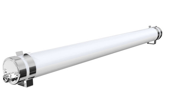 Dualrays D6 LED Tri Proof Light Flicker Gratis Dimmable 40W IP69K IK10 160lm/w dengan CE